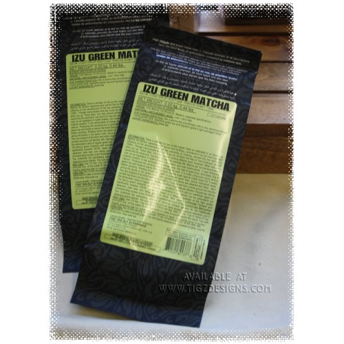 IZU Green Luxury Grade Matcha - 200g BULK size now available 
